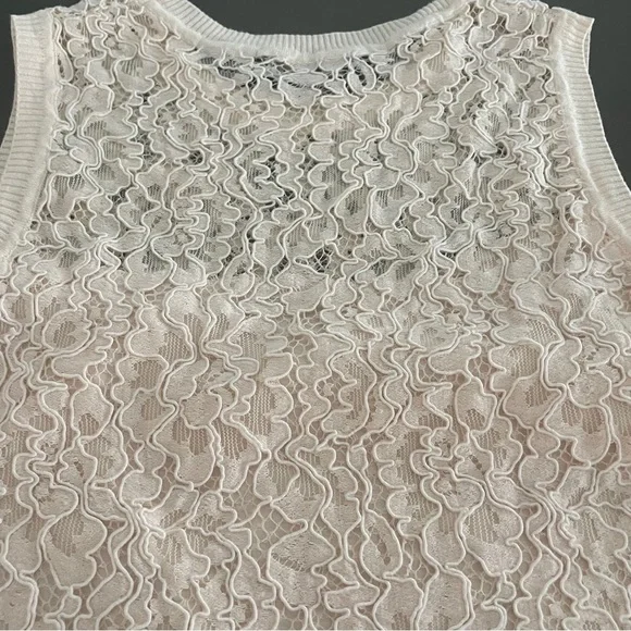 Generation Love Pink Lace Sleeveless Top Size Medium